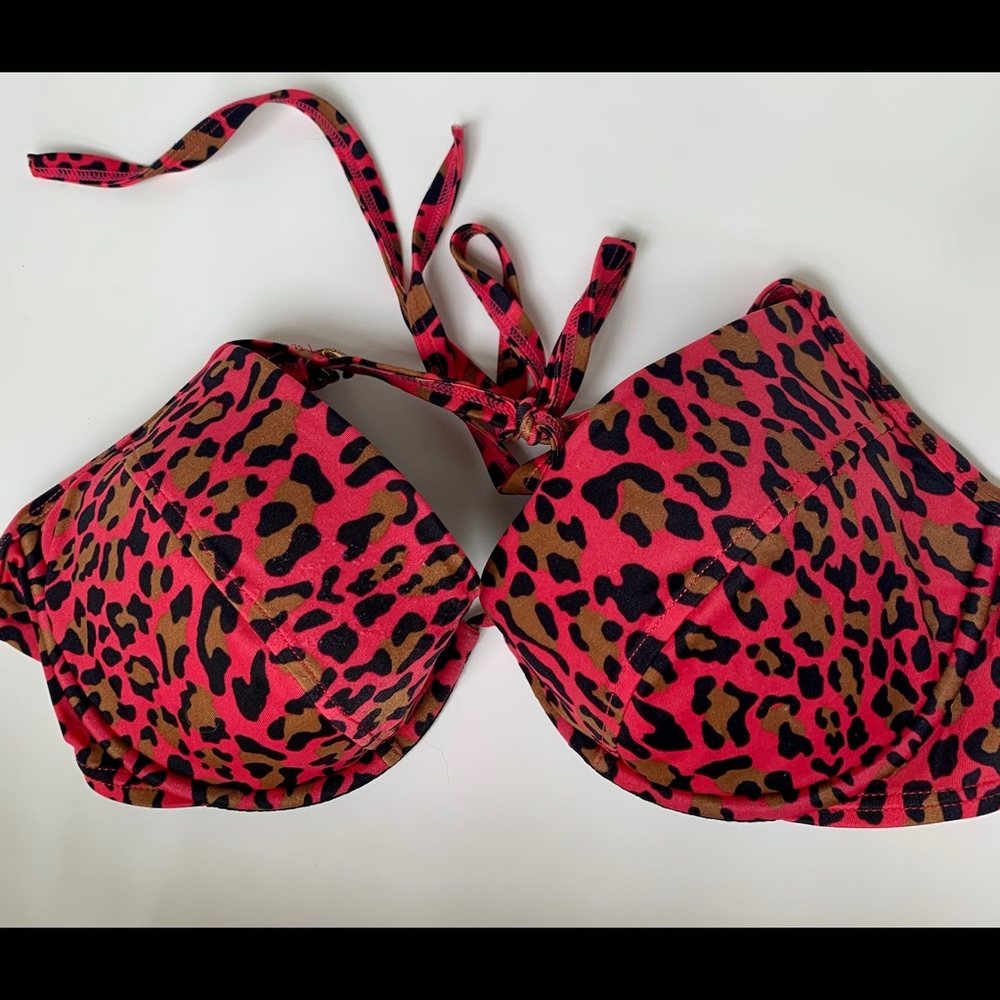 Victoria’s Secret halter underwire bikini top.